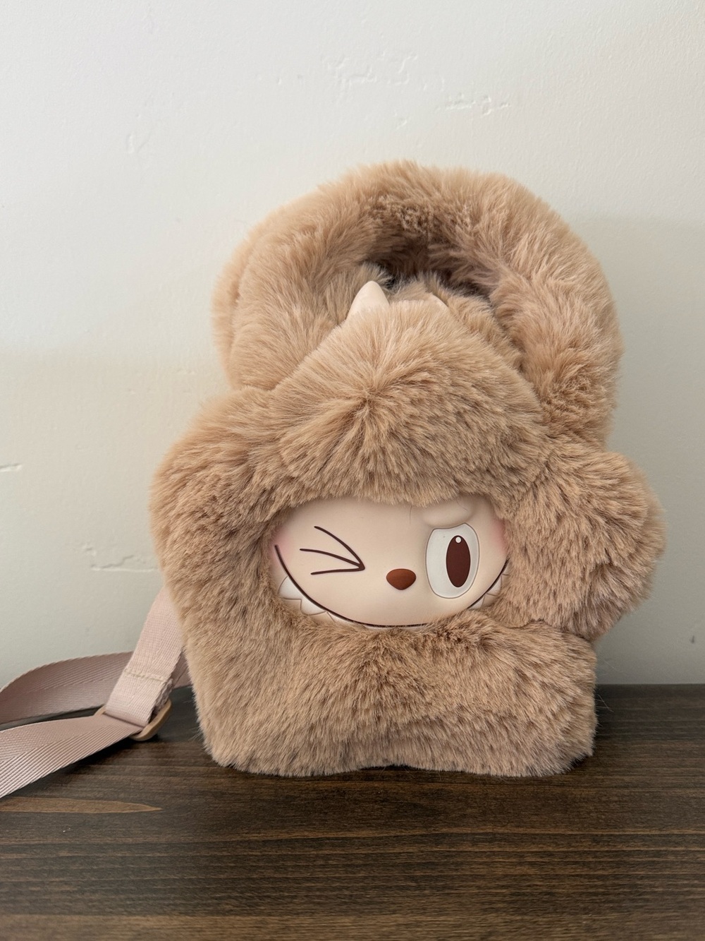 Labubu flower Plush Bag
